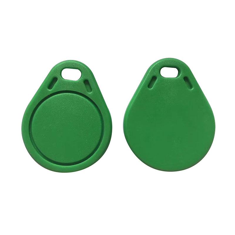 ISO14443ARFIDNFC電子キーホルダープラスチック近接スマートキーフォブ